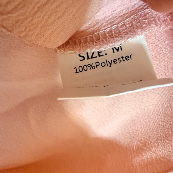 NWT Dokotoo Chic Pink Ruffled Casual Dress - Picture 6 of 6